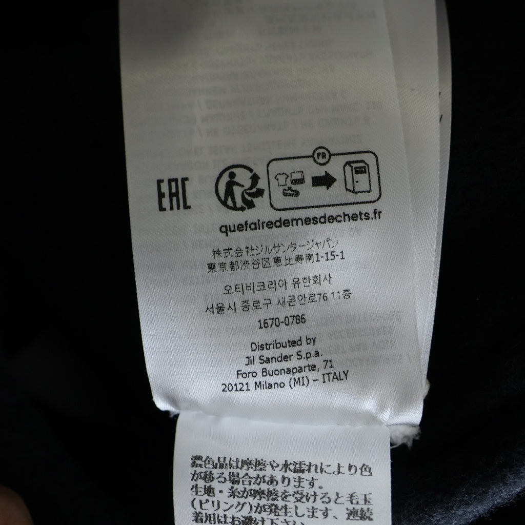 JIL SANDER(ジルサンダー) 23AW Wool Overshirt Black J23BN0006 ウールシャツジャケット ブラック