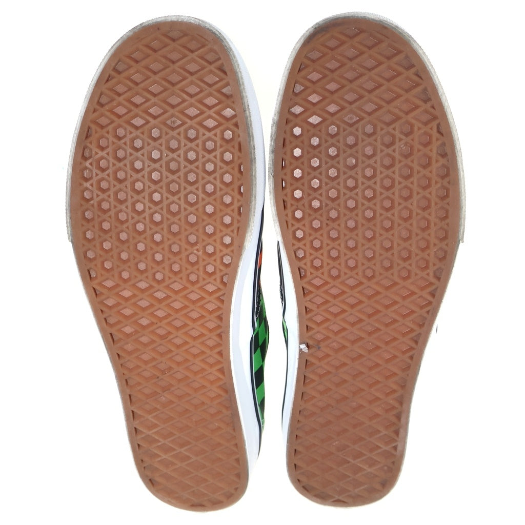 VALENTINO(ヴァレンティノ) ×VANS AUTHENTIC 7Y0S0M23 ×ヴァンズ オーセンティック チェッカーボード ローカットスニーカー マルチ
