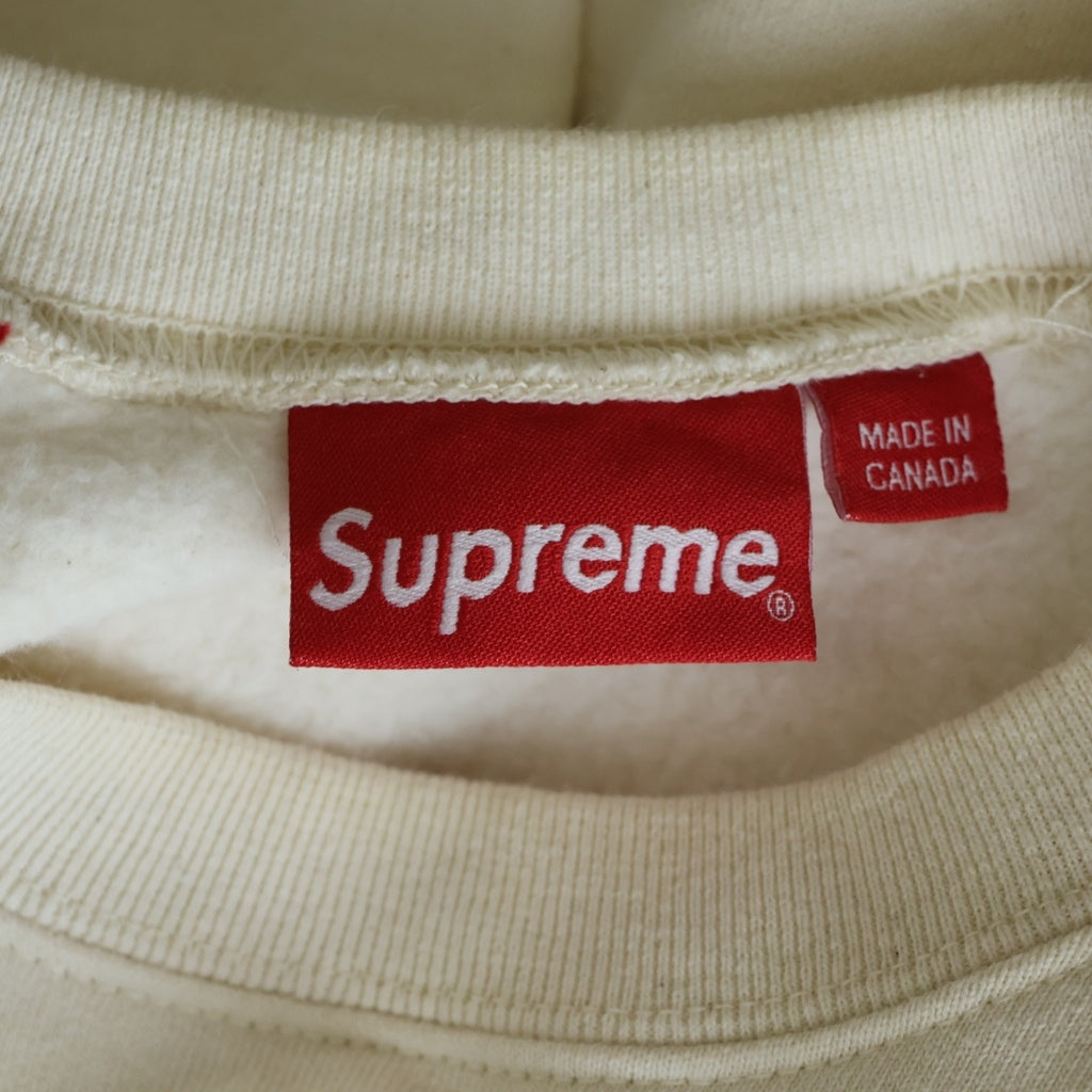 SUPREME(シュプリーム) 19SS Formula Crewneck フォーミュラ ロゴアームデザイン クルーネック スウェット トレーナー ベージュ