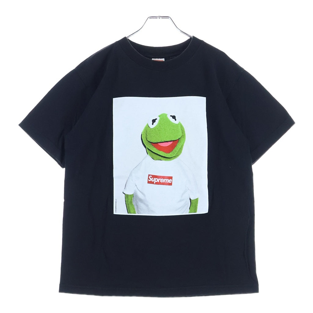 SUPREME(シュプリーム) 08SS Kermit The Frog Tee カーミット ザ フロッグ プリント半袖Tシャツ ブラック