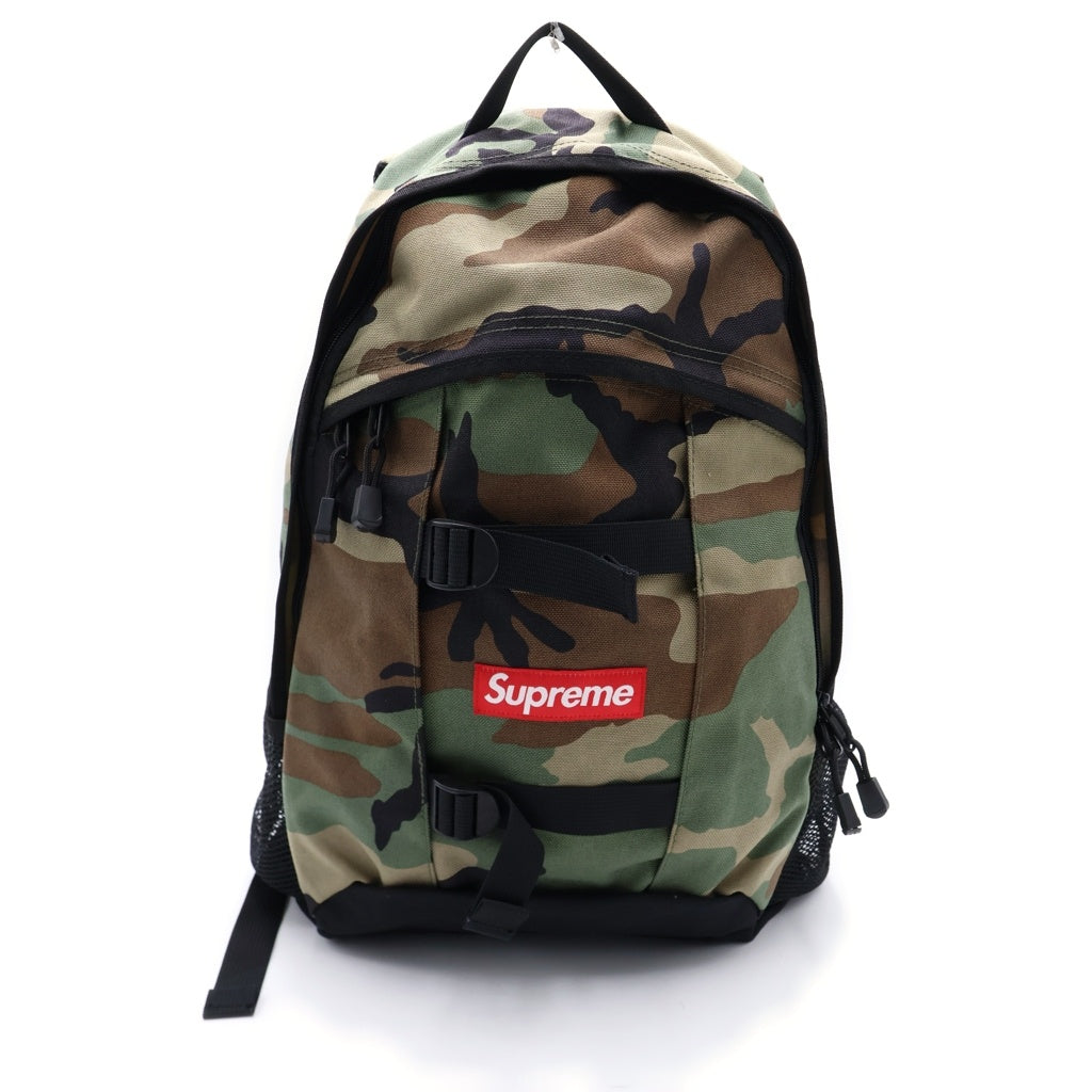 SUPREME(シュプリーム) 14SS Backpack ボックスロゴ バックパック リュックサック カモ