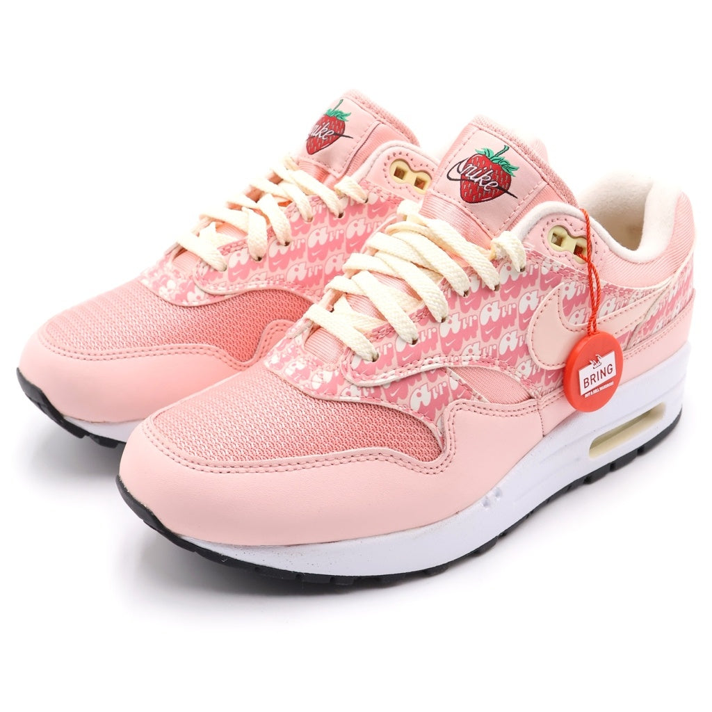 NIKE(ナイキ) NIKE AIR MAX 1 PRM STRAWBERRY LEMONADE CJ0609-600 エアマックス1 プレミアム ストロベリーレモネード ローカットスニーカー ピンク US5/23.5cm