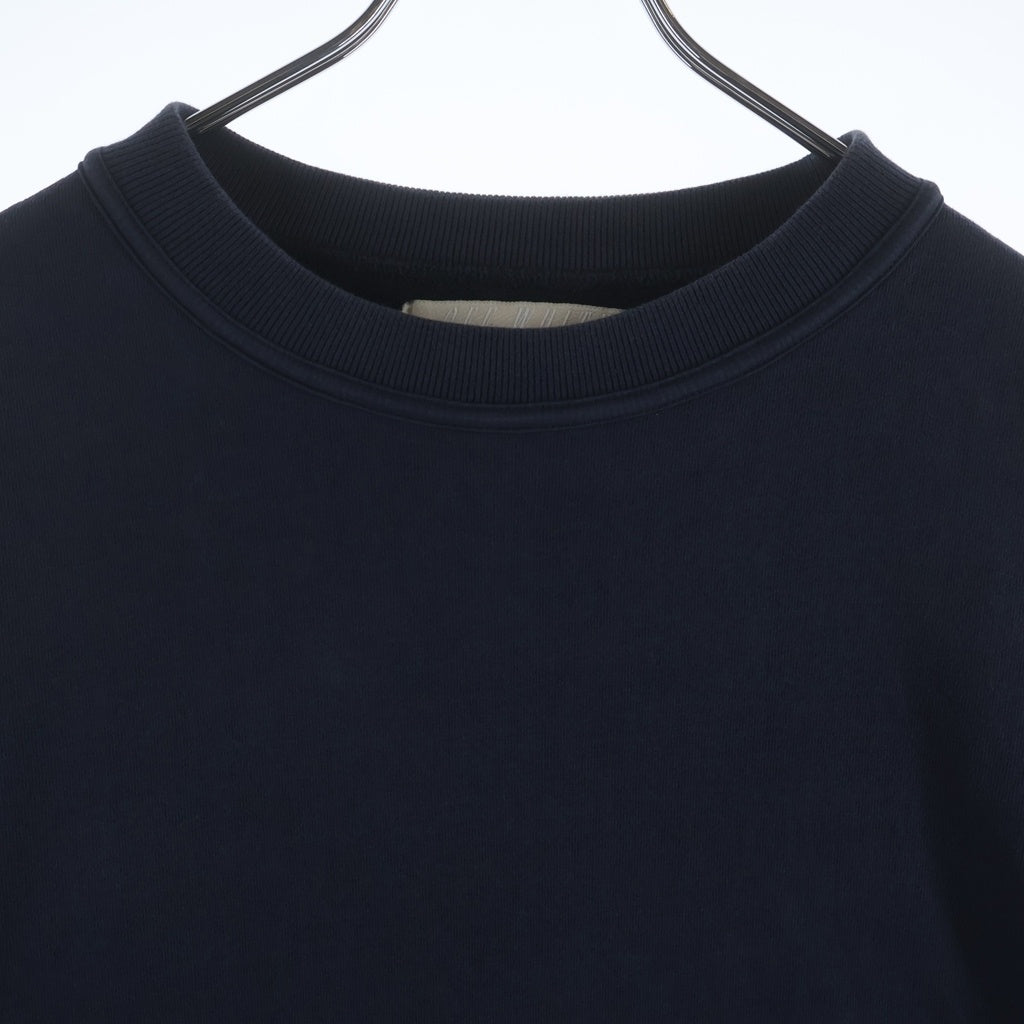 OFF-WHITE(オフホワイト) 15AW Sweatshirt クルーネックスウェットトレーナー ネイビー