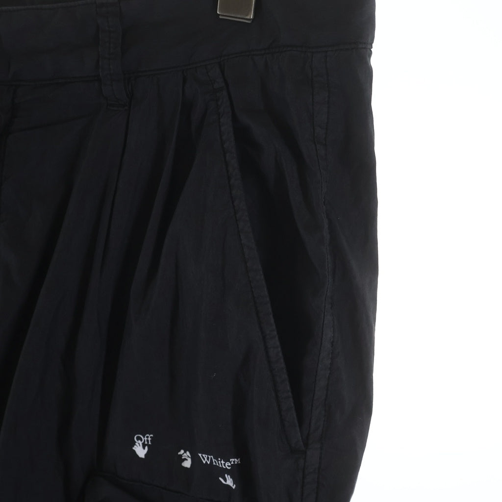 OFF-WHITE(オフホワイト) 21SS Cargo Pants カーゴパンツ ブラック OMCF023R21FAB001