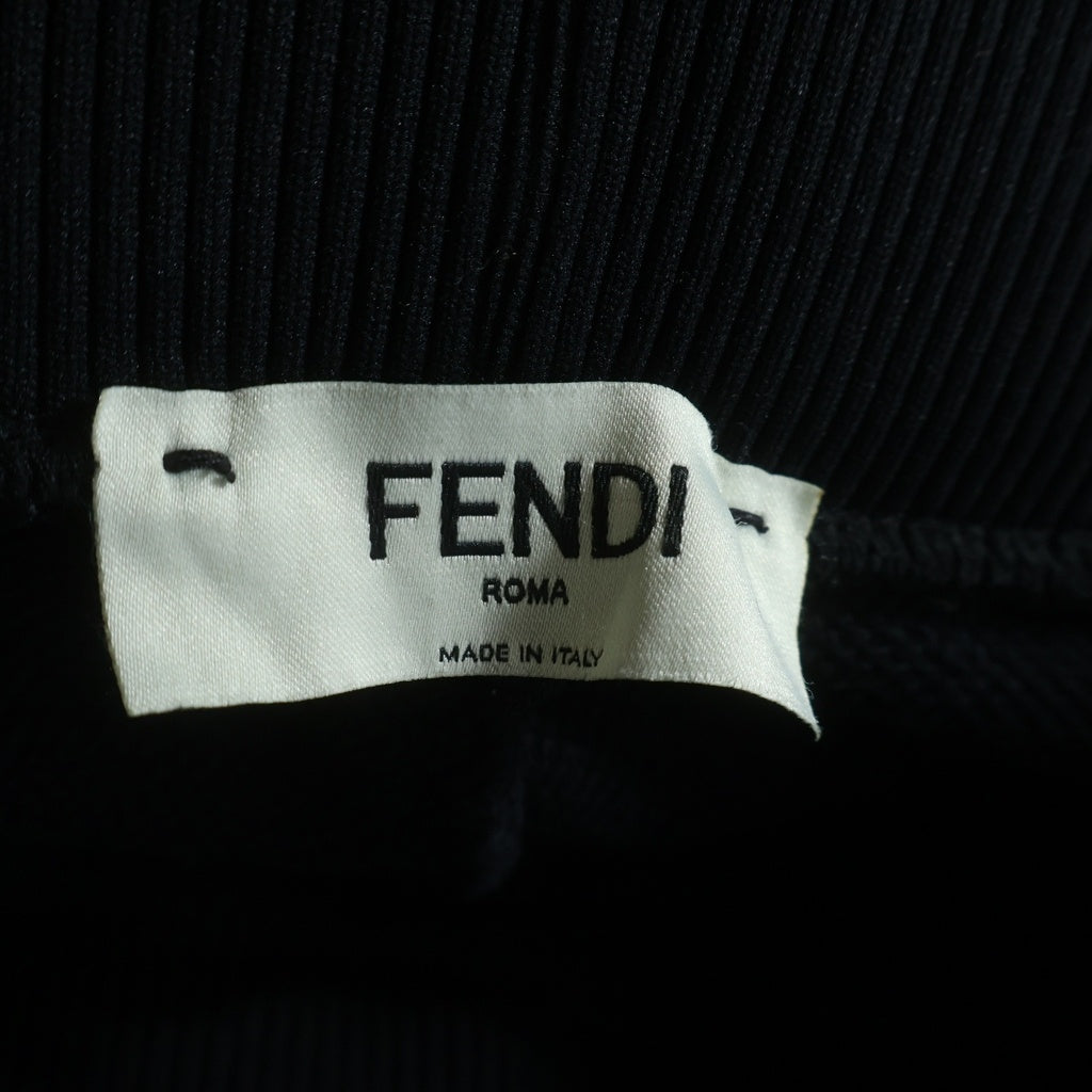 FENDI(フェンディ) Jogger Pants サイドロゴ スウェットパンツ ジョガーパンツ ブラック FAB146 A49Q