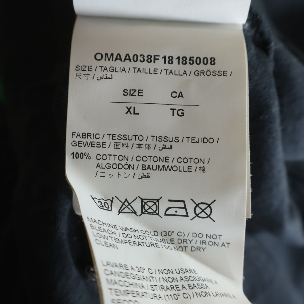 OFF-WHITE(オフホワイト) 18AW Bubble T-Shirt 半袖Tシャツ ブラック OMAA038F18185008
