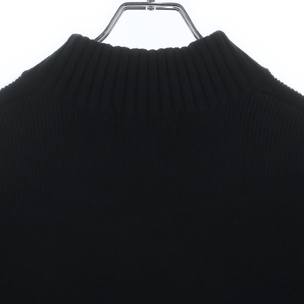 SUPREME(シュプリーム) 25AW Script Stripe Half Zip Sweater スクリプト ストライプ ハーフジップニット セーター ブラック