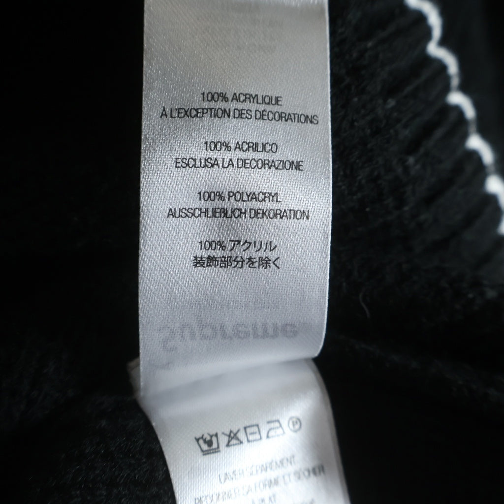 SUPREME(シュプリーム) 25AW Script Stripe Half Zip Sweater スクリプト ストライプ ハーフジップニット セーター ブラック