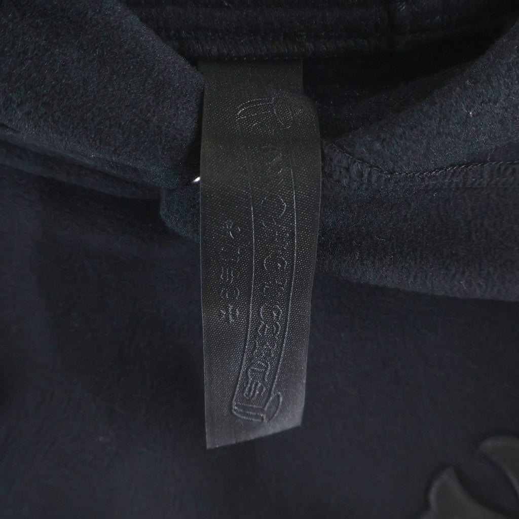 CHROME HEARTS(クロムハーツ) Y NOT DETENTION CHプラスパッチ プルオーバーフリースパーカー フーディー ブラック