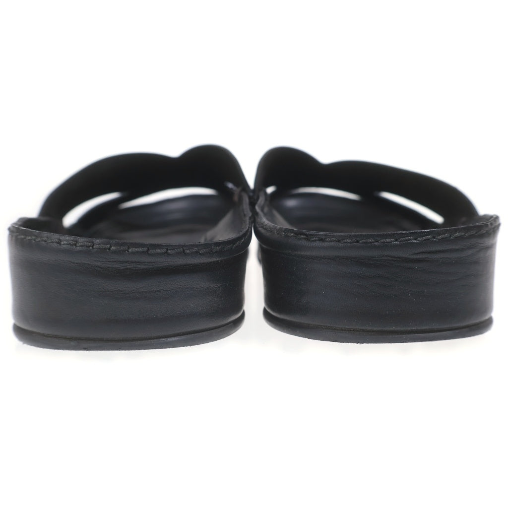 KENZO(ケンゾー) Opanka Mules レザーサンダル ローカットシューズ ブラック FB55MU023L65.99