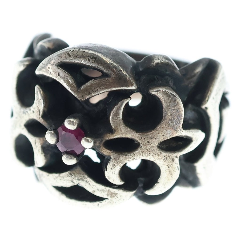 NO BRAND(ノーブランド) Stone Ring センターストーン リング シルバー