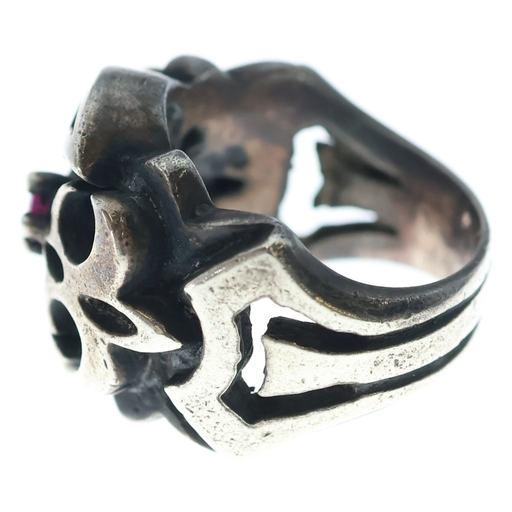NO BRAND(ノーブランド) Stone Ring センターストーン リング シルバー