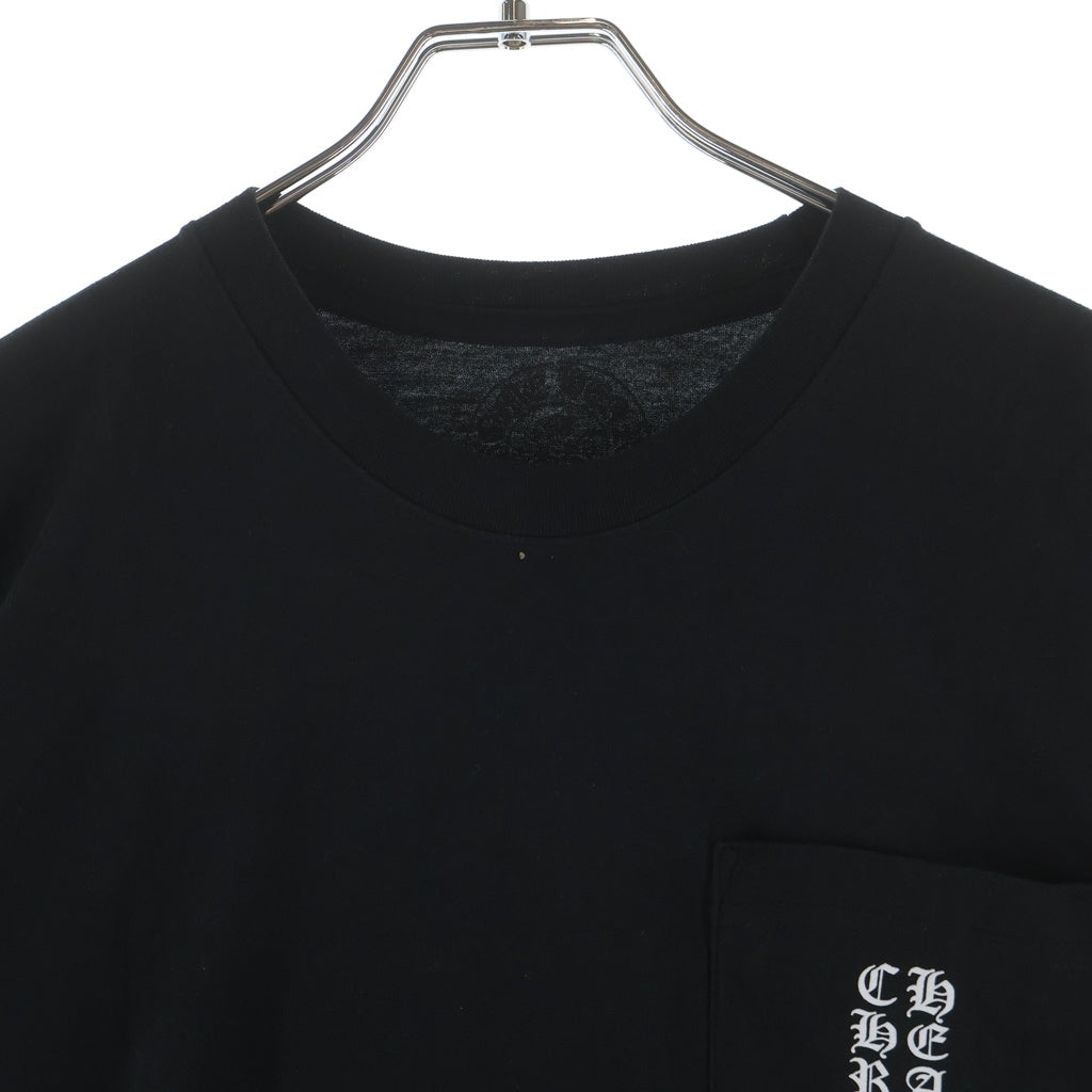 CHROME HEARTS(クロムハーツ) CH T-SHIRT LTD OSAKA 大阪限定 バック スクロールラベルプリント 半袖Tシャツ ブラック