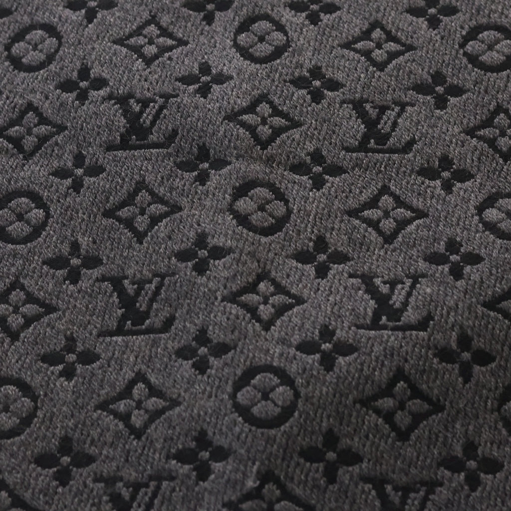 LOUIS VUITTON(ルイヴィトン) エシャルプ クラシック モノグラム ウールマフラー ストール グレー M78526 レディース