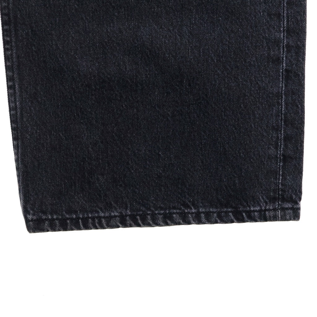 OUR LEGACY(アワーレガシー) THIRD CUT SUPERGREY-WASH M4195TS ワイドデニムパンツ ブラック 34