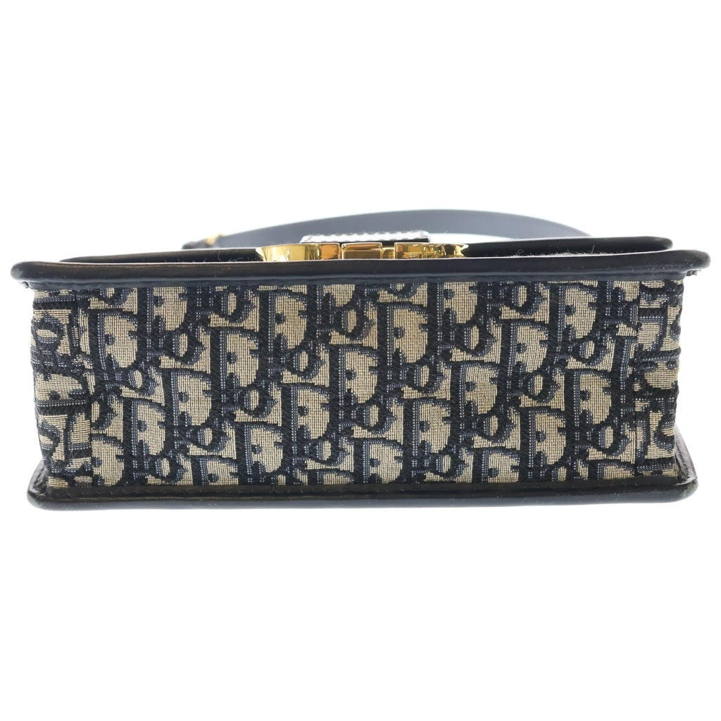 DIOR(ディオール) 30 MONTAIGNE M9208UTZQ モンテーニュ オブリーク ジャカード ショルダーバッグ ネイビー レディース