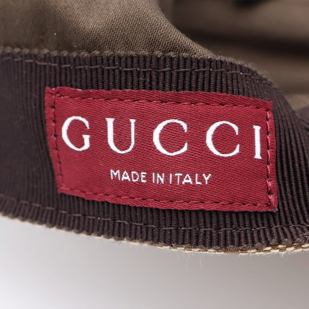 GUCCI(グッチ) 25SS ×Higuchi Yuko GG Canvas Cap ヒグチユウコ GGキャンバス ベースボールキャップ 帽子 ベージュ/ピンク 847862 3HBFT レディース