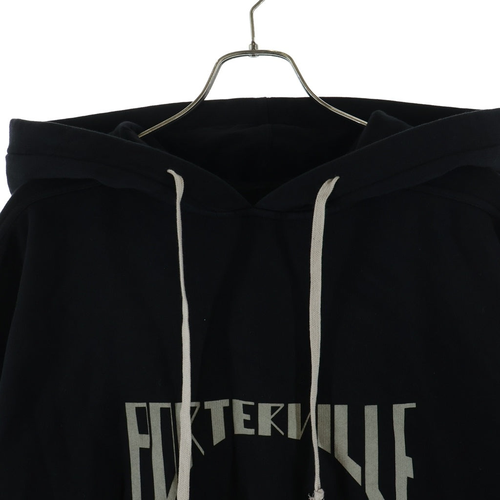 DRKSHDW(ダークシャドウ) Oversized Hoodie プルオーバースウェットパーカー フーディー ブラック DU02D2282-FEP1P