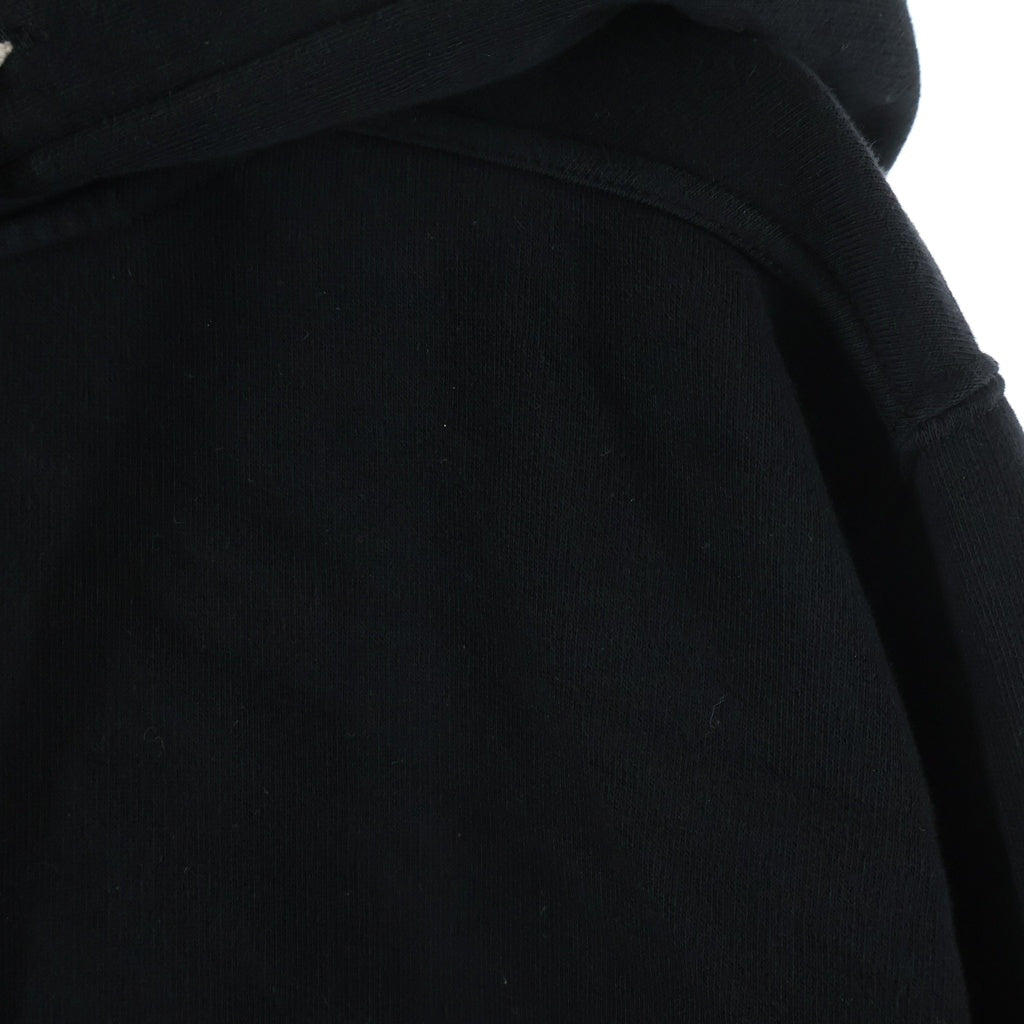 DRKSHDW(ダークシャドウ) Oversized Hoodie プルオーバースウェットパーカー フーディー ブラック DU02D2282-FEP1P