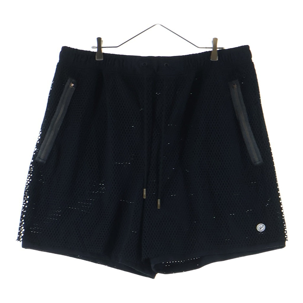 NIKE(ナイキ) ×UNION ×Fragment Design JODAN M J UNI FRAG SHORTS IM6553-010 ×ユニオン ×フラグメントデザイン ジョーダン メッシュショーツ ハーフパンツ ブラック
