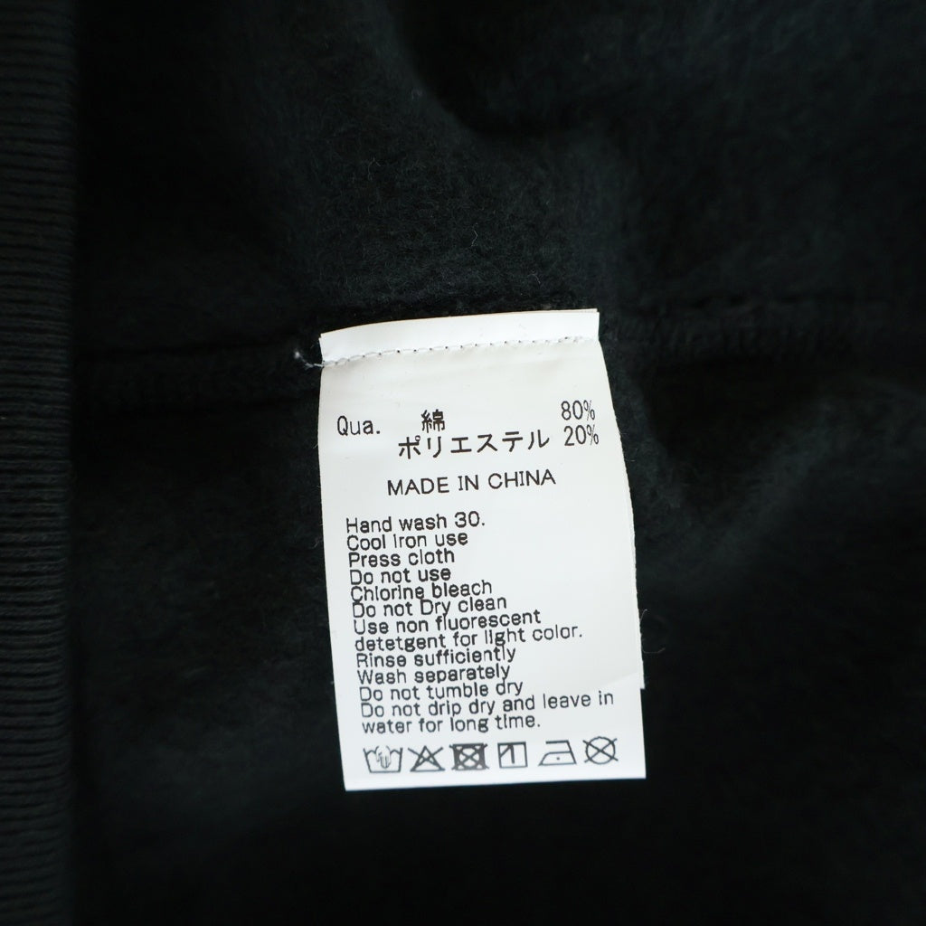 FR2(エフアールツー) Embroidery Zip Hoodie FR2闇 大阪限定 ジップアップスウェットパーカー フーディー ブラック