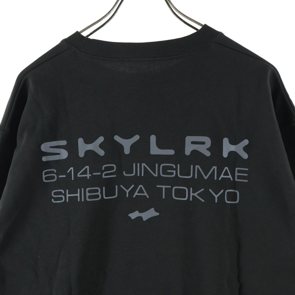 SKYLRK(スカイラーク) TOKYO CREWNECK 東京ポップアップ限定 クルーネックスウェットトレーナー ブラック