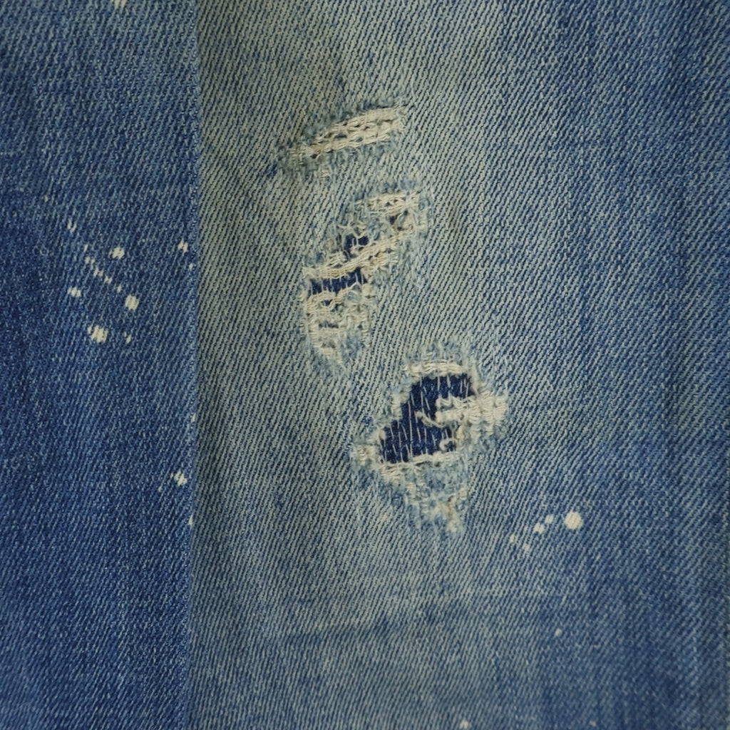 DSQUARED2(ディースクエアード) 18AW Cool Guy Jean ダメージ加工 ボタンフライ デニムスキニーパンツ インディゴ S74LB0428