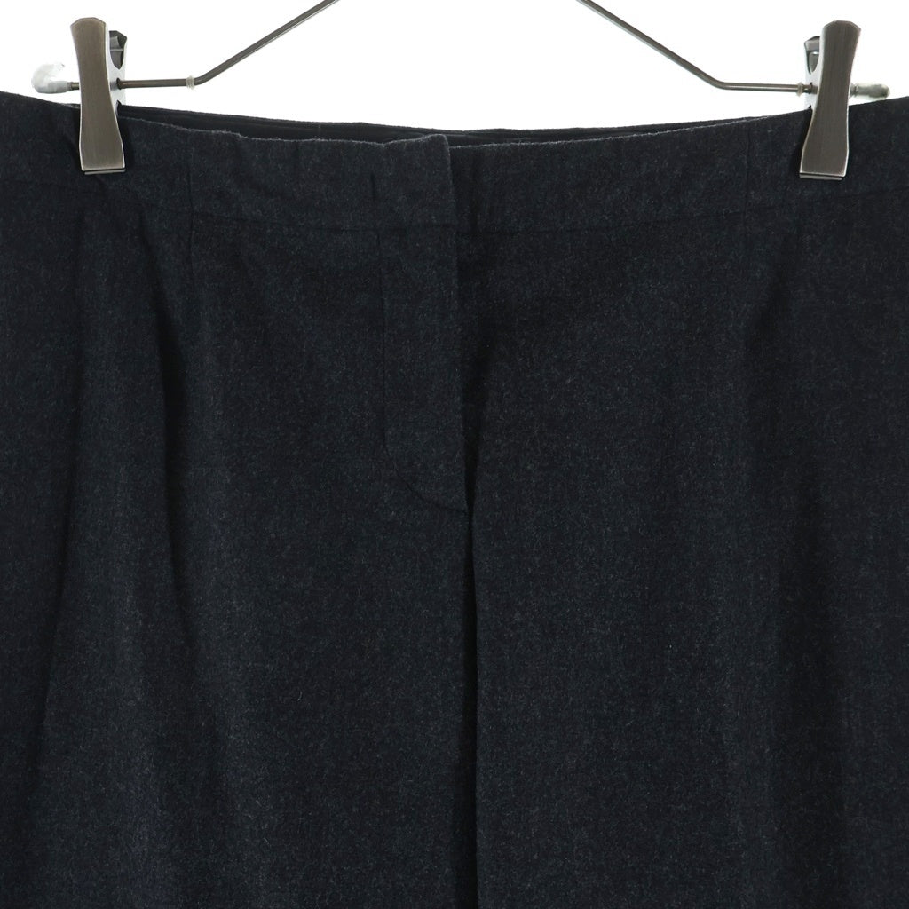 PRADA(プラダ) Cashmere Wool Pants カシミヤ混 ウールパンツ レディース グレー P2900