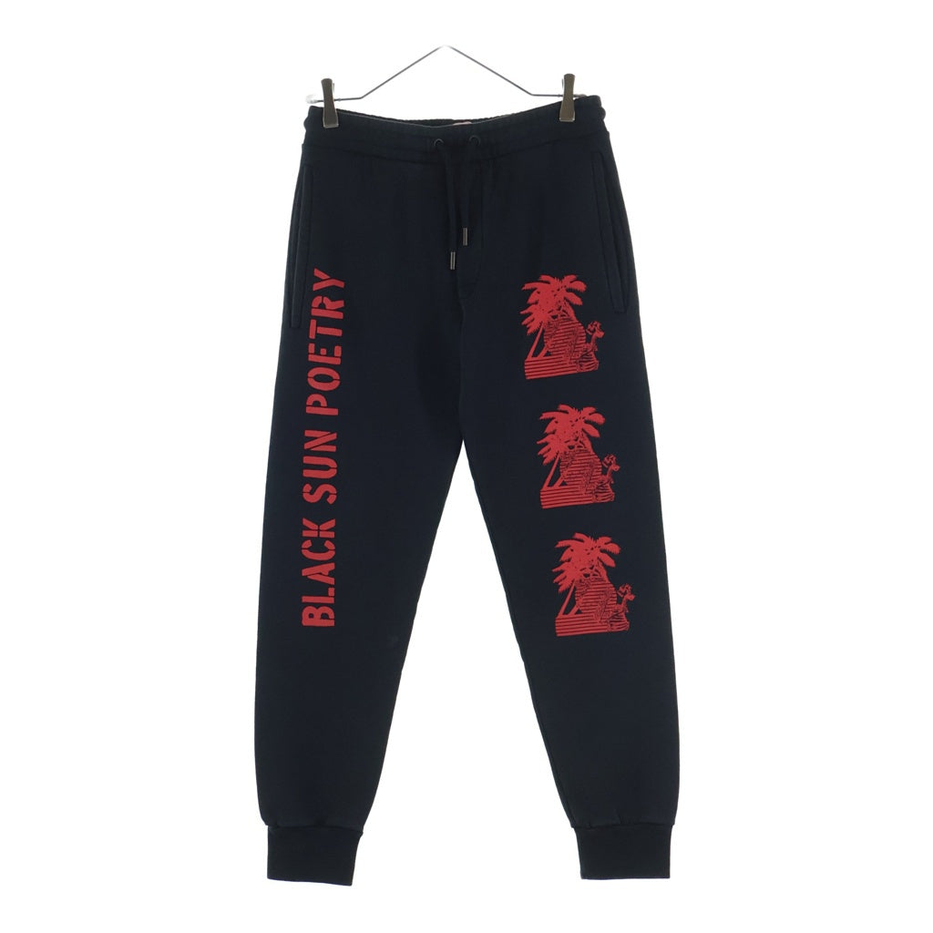 Palm Angels パームエンジェルス 18SS Jogger Pants スウェットパンツ ジョガーパンツ ブラック PMCH001S18348037 Palm Angels(パームエンジェルス) 18SS Jogger Pants スウェットパンツ