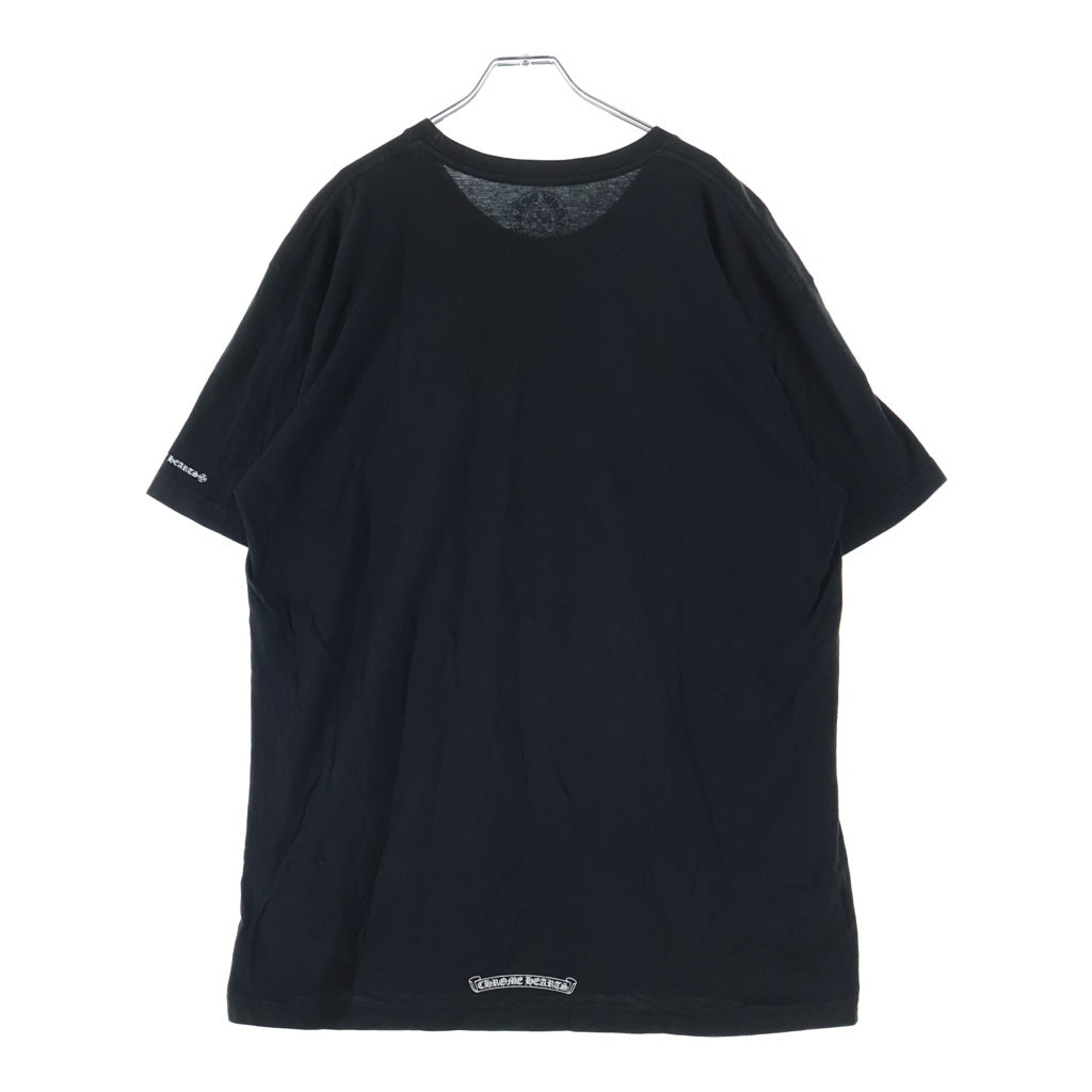 CHROME HEARTS(クロムハーツ) CH T-SHIRT ネックロゴ 半袖Tシャツ ブラック