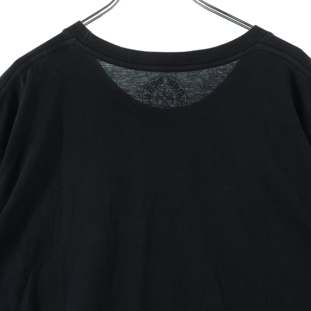 CHROME HEARTS(クロムハーツ) CH T-SHIRT ネックロゴ 半袖Tシャツ ブラック