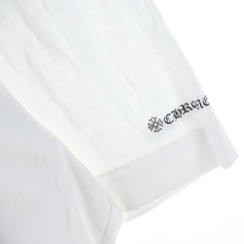 CHROME HEARTS(クロムハーツ) CH T-SHIRT バックホースシュープリント 半袖Tシャツ ホワイト