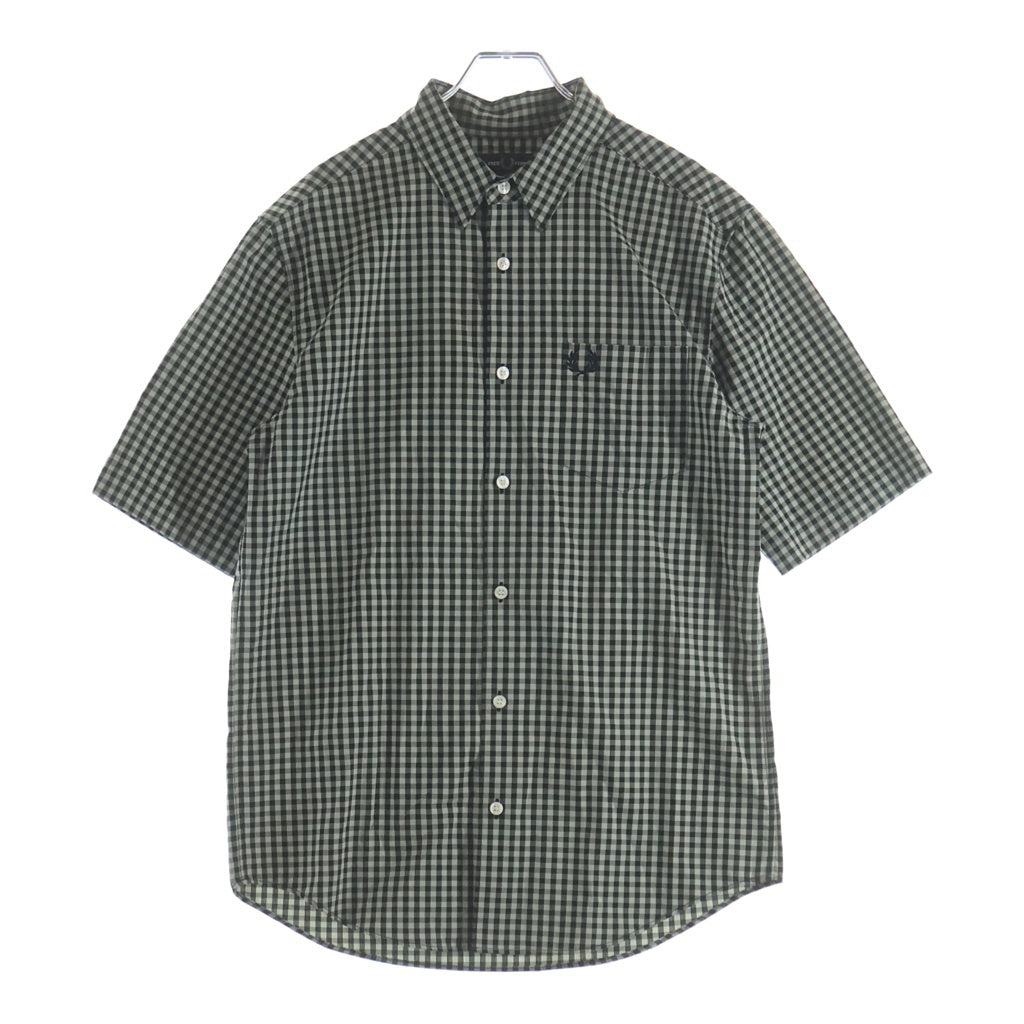 FRED PERRY(フレッドペリー) Gingham Short Sleeve Shirt M2435 