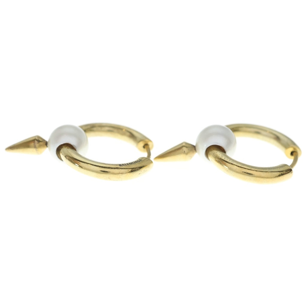BALENCIAGA(バレンシアガ) Force Spike Earrings スパイク ピアス ゴールド 594497 TZ78R レディース