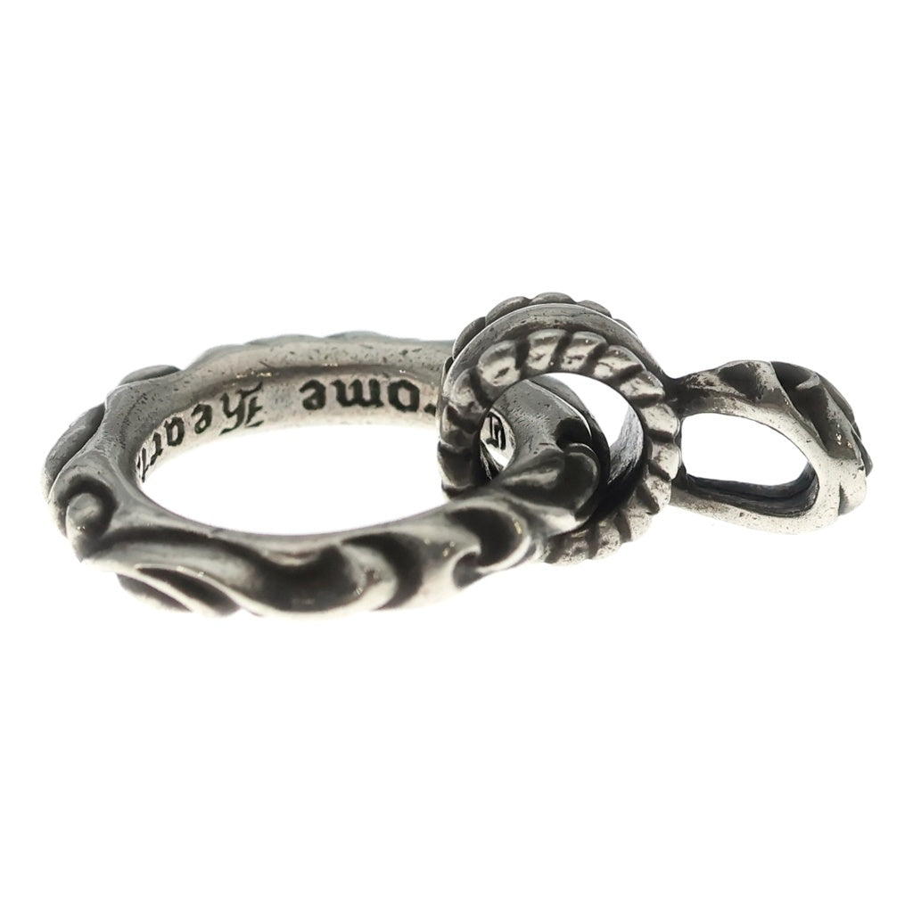 CHROME HEARTS(クロムハーツ) EYWR LOOP SCRL BAND アイウェアループ スクロールバンド ネックレストップ シルバー