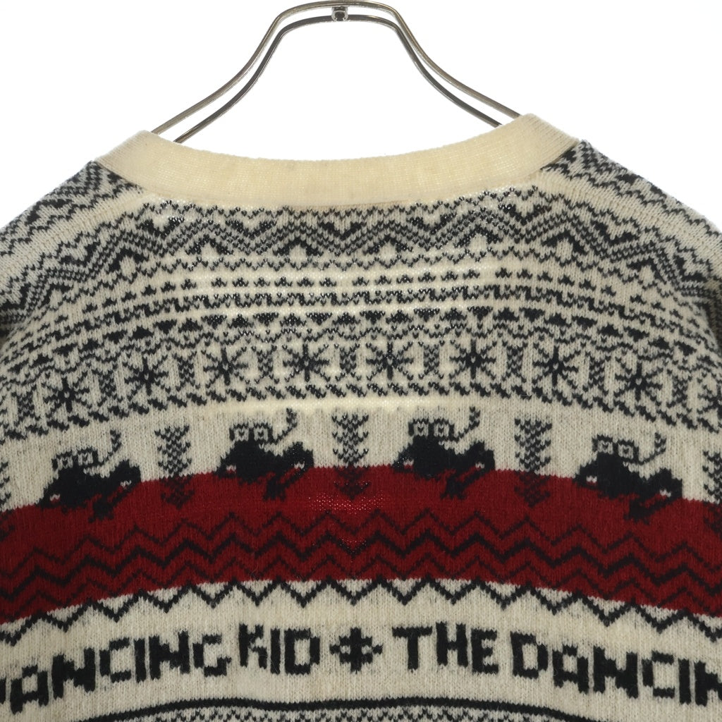 CELINE(セリーヌ) 21SS THE DANCING KID ウールジャガード ルーズカーディガン マルチカラー 2A08L715M