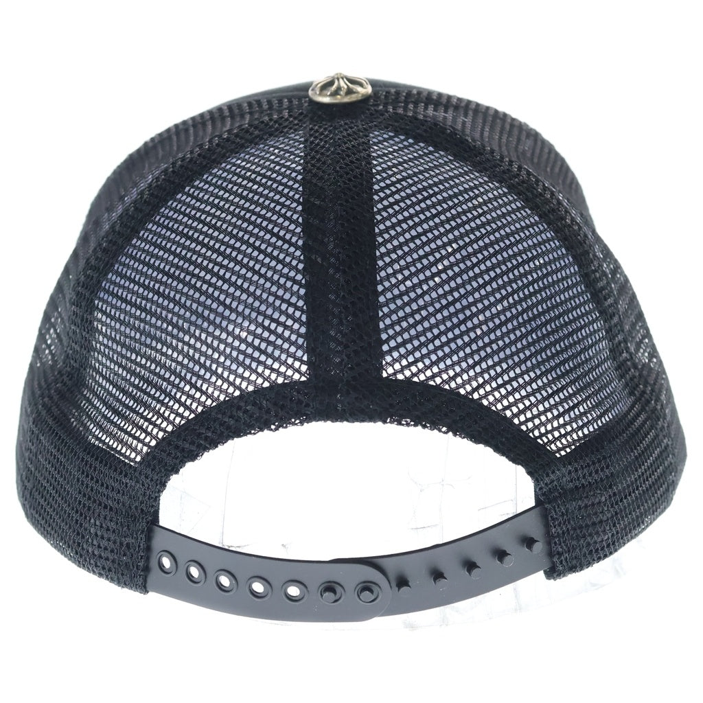 CHROME HEARTS(クロムハーツ) TRUCKER CAP CHロゴ メッシュトラッカーキャップ 帽子 ブラック