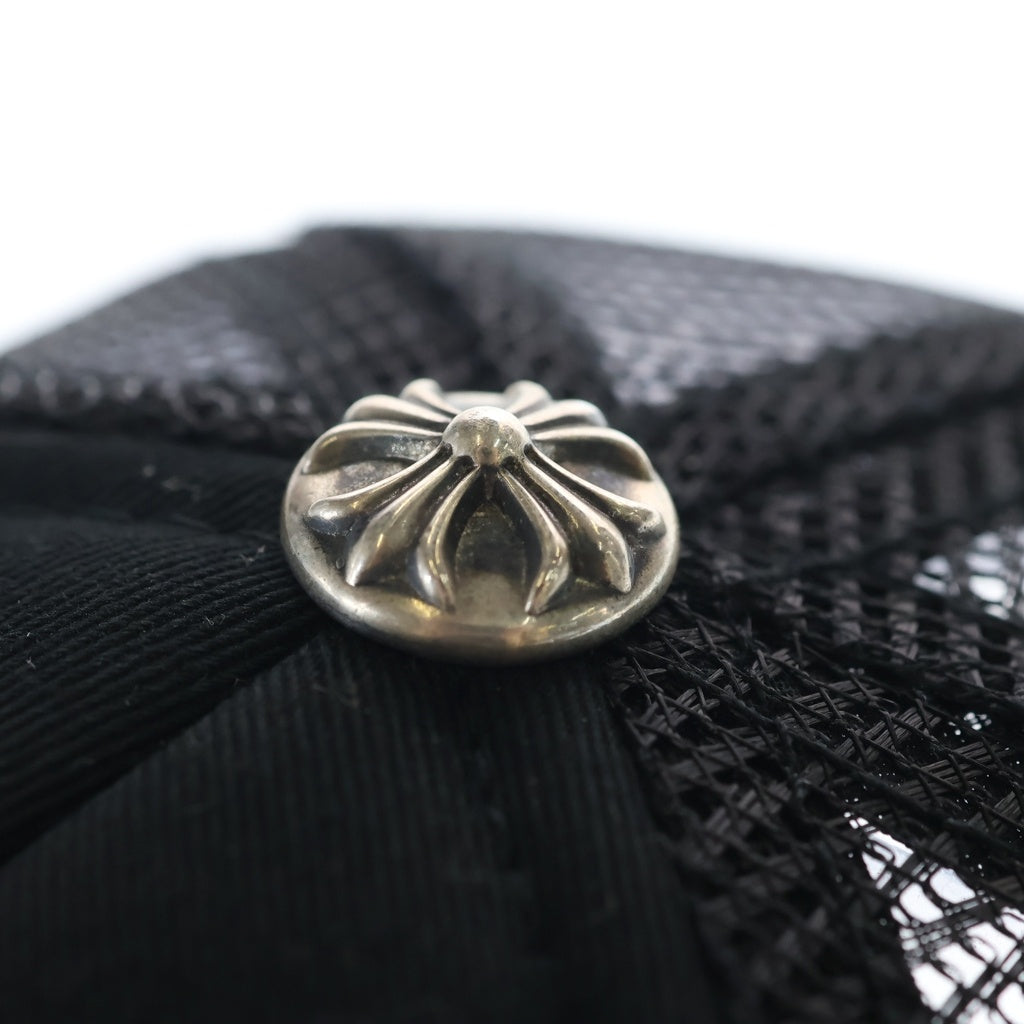 CHROME HEARTS(クロムハーツ) TRUCKER CAP CHロゴ メッシュトラッカーキャップ 帽子 ブラック