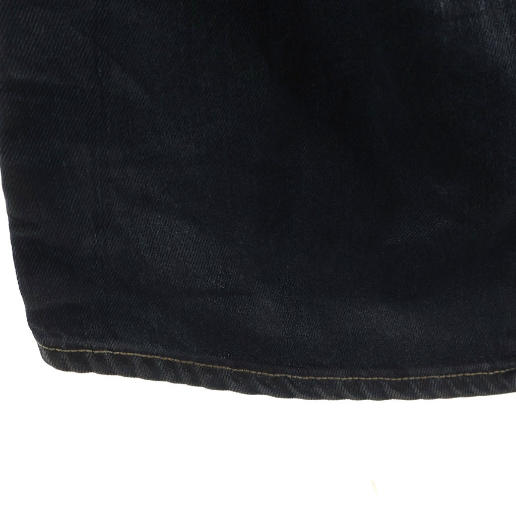 Acne Studios(アクネ ストゥディオズ) 2006M Glossy Loose Fit Jean コーティング加工 ルーズフィットジーンズ デニムパンツ グレー B00434-
