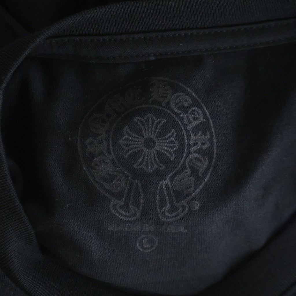 CHROME HEARTS(クロムハーツ) FOTI MISS LERLENE TEE フォティ ミスラーレン プリント半袖Tシャツ カットソー ブラック/ピンク