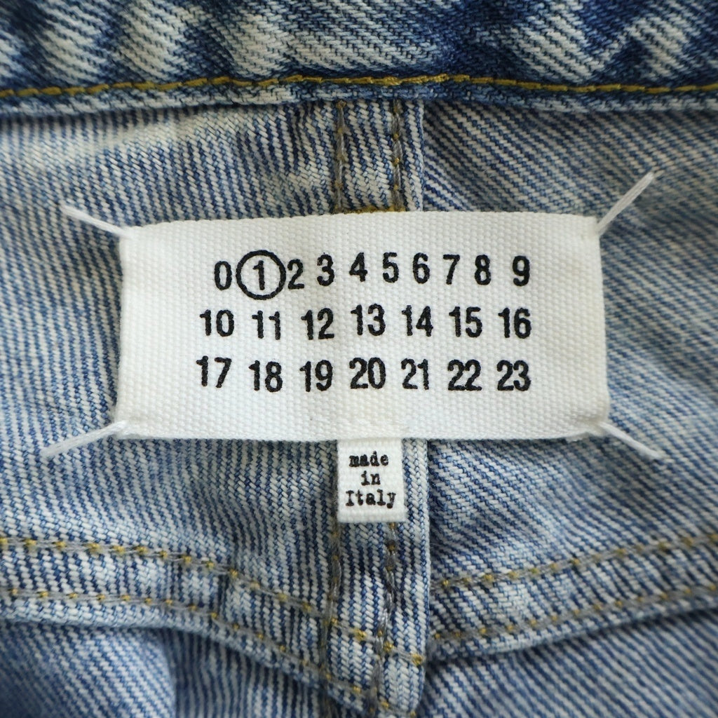 Maison Margiela(メゾンマルジェラ) 23AW Straight Jeans コントラストポケット デニムパンツ ジーンズ インディゴ S51LA0052 S30513
