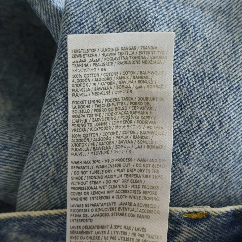 Maison Margiela(メゾンマルジェラ) 23AW Straight Jeans コントラストポケット デニムパンツ ジーンズ インディゴ S51LA0052 S30513