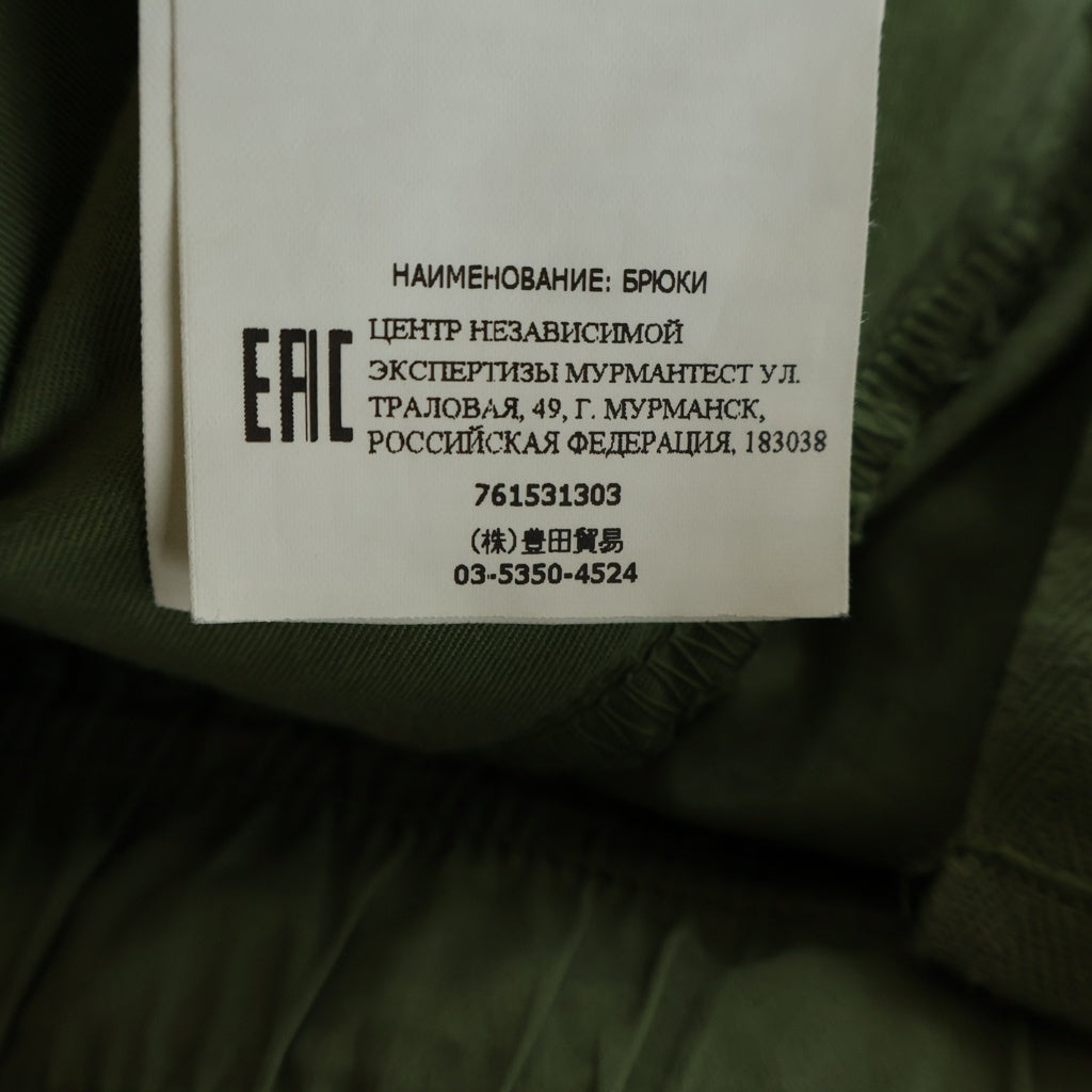 STONE ISLAND(ストーンアイランド) TYPE RE-T Cargo Pants ロゴワッペン カーゴパンツ カーキ 761531303