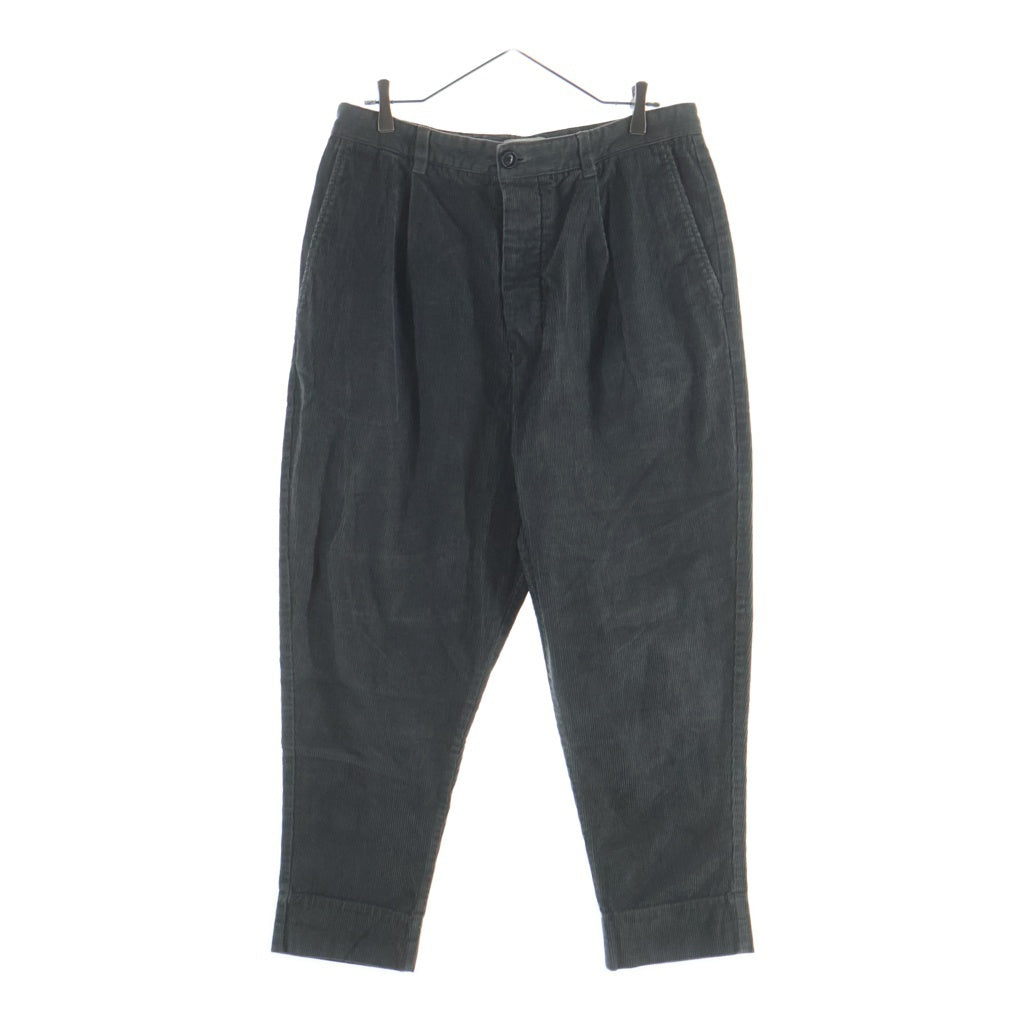 AMI Alexandre Mattiussi(アミアレクサンドルマテュッシ) Corduroy Trousers ハートロゴ刺繍 コーデュロイパンツ グレー H21HT617.449