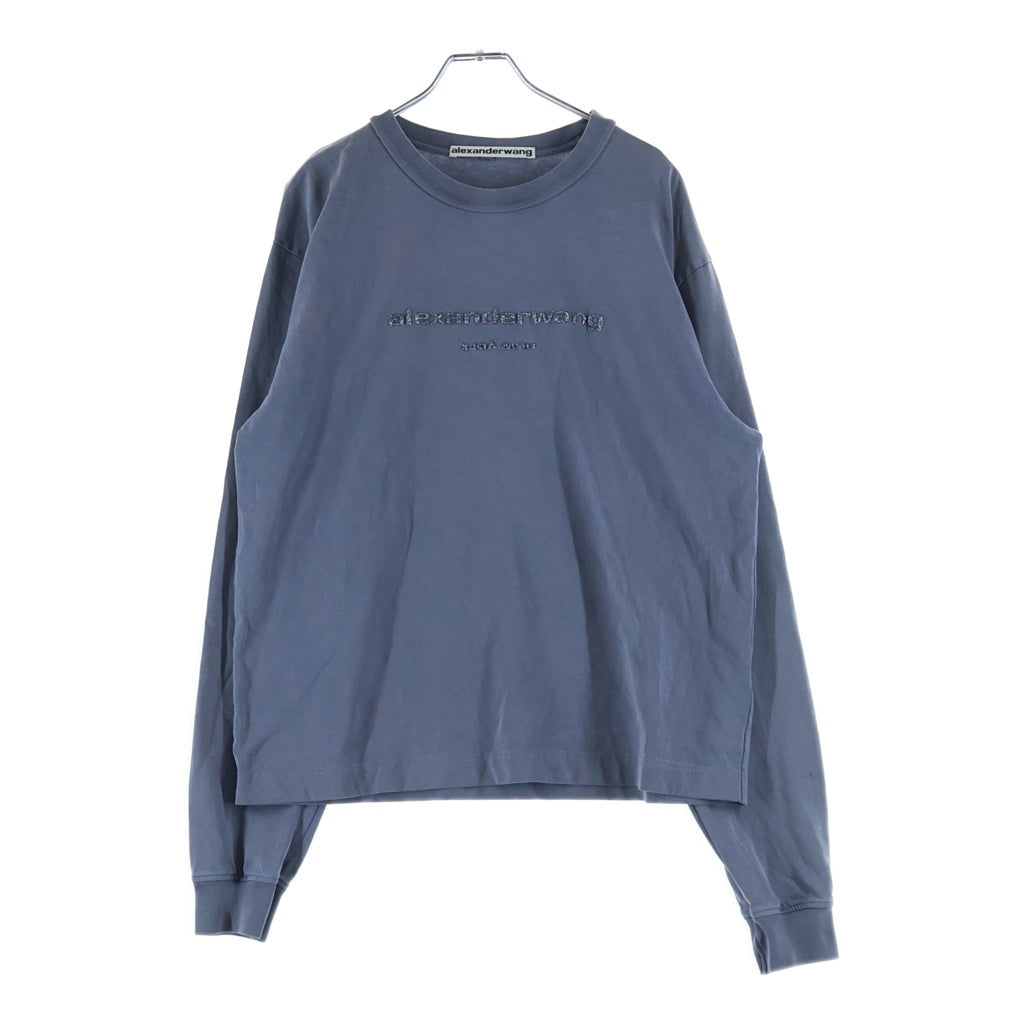 ALEXANDER WANG(アレキサンダーワン) L/S T-Shirt グリッターエンボス