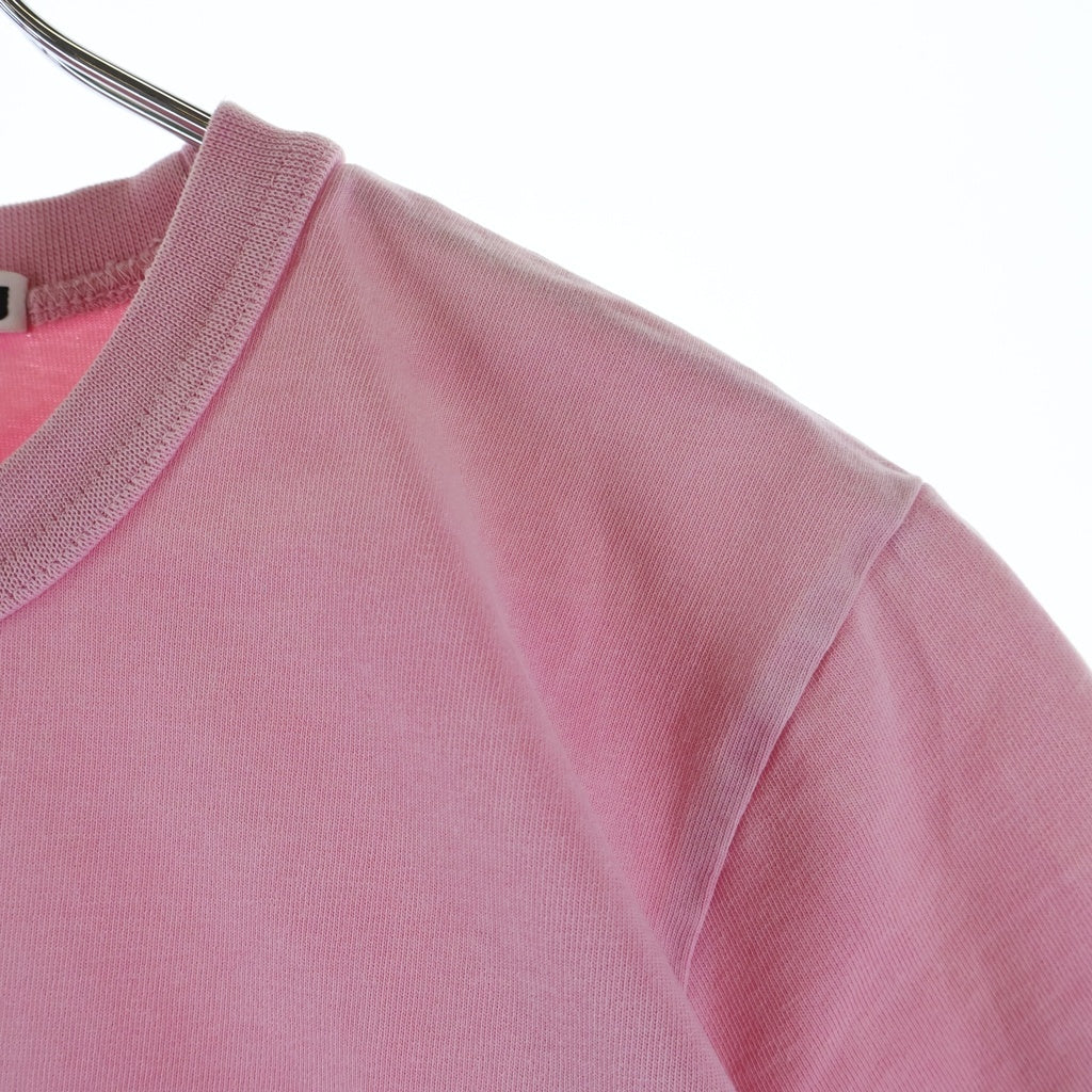 ALEXANDER WANG(アレキサンダーワン) S/S T-Shirt エンボスロゴ 半袖Tシャツ ピンク レディース