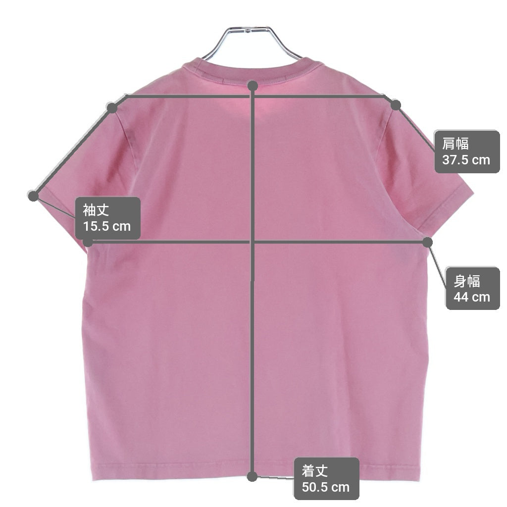 ALEXANDER WANG(アレキサンダーワン) S/S T-Shirt エンボスロゴ 半袖Tシャツ ピンク レディース