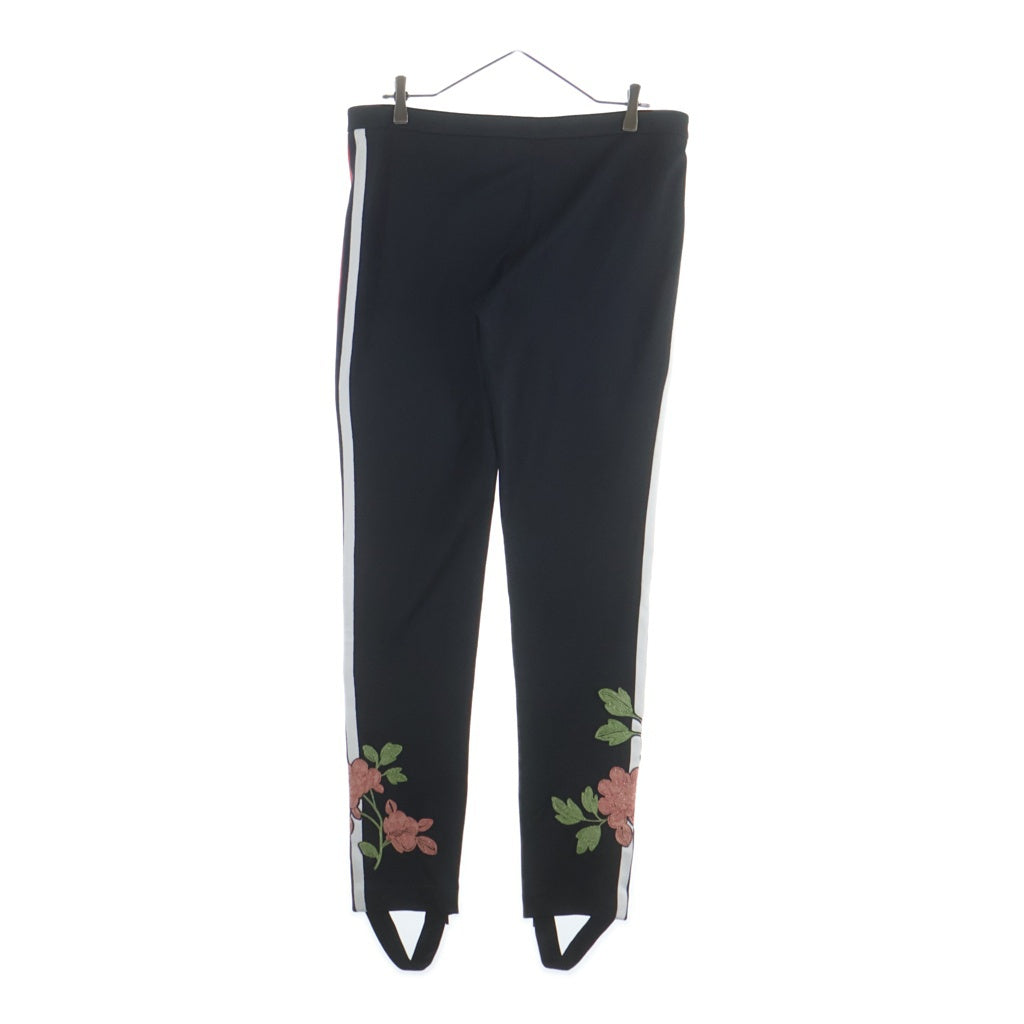 GUCCI(グッチ) Jogger Pants 花柄刺繍 トラックパンツ ジョガーパンツ ブラック 471452 X5S58