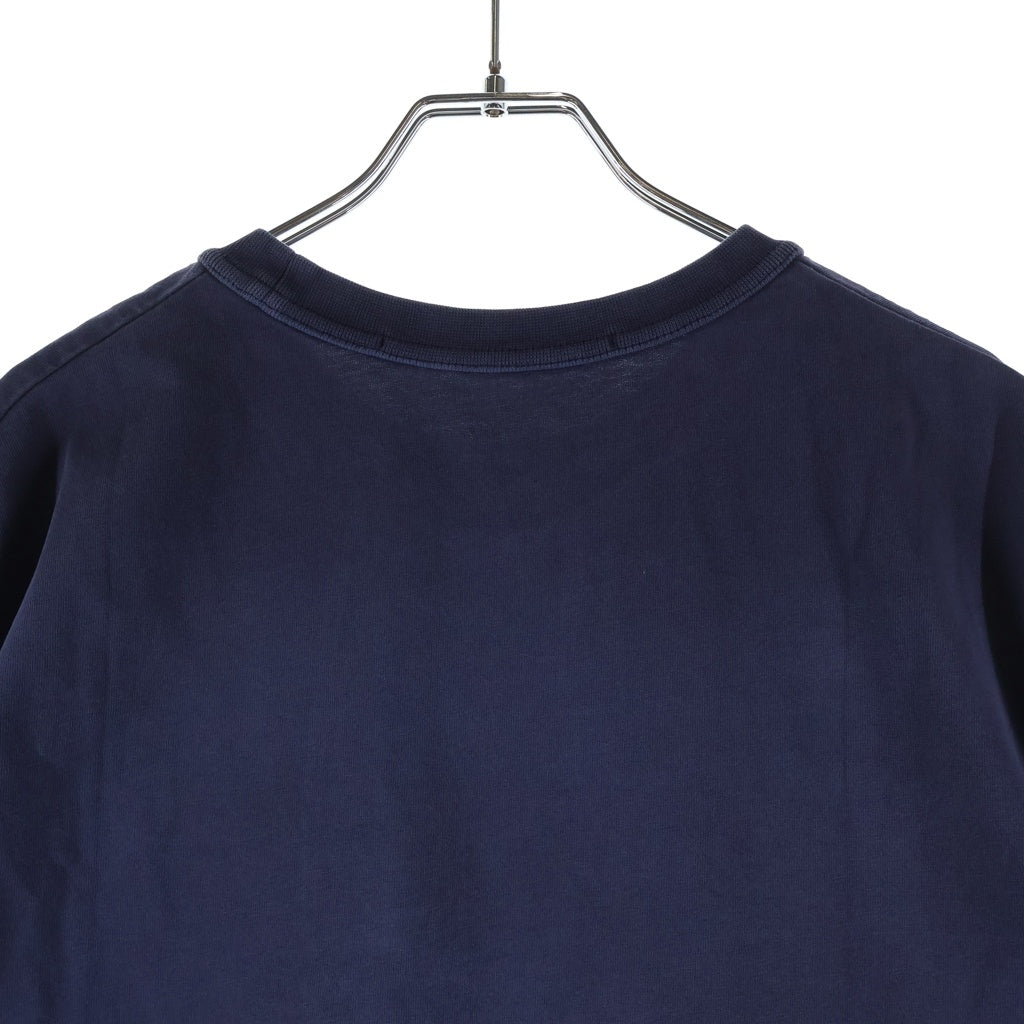 ALEXANDER WANG(アレキサンダーワン) S/S T-Shirt エンボスロゴ 半袖Tシャツ ネイビー