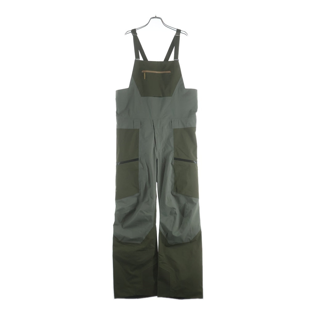 ARC'TERYX(アークテリクス) Saber Bib Pants Gore-Tex セイバービブ ゴアテックス ナイロンオーバーオール パンツ カーキ X000008924